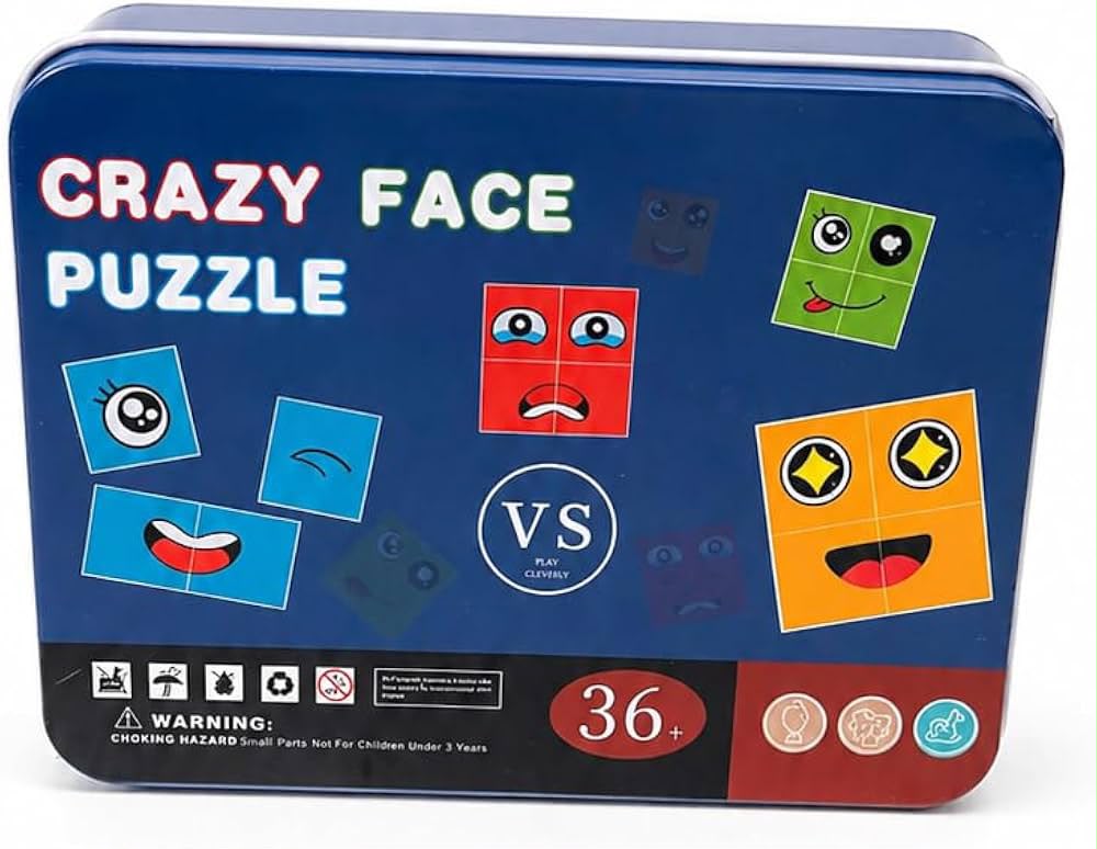 (Crazy Face Puzzle)