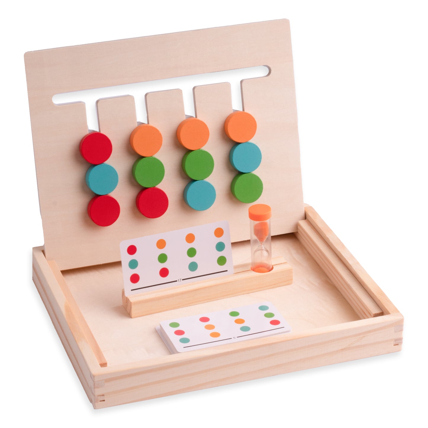 لوجيكو مع ساعة رملية