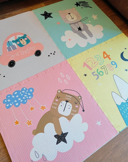 فوم ارضيات 4 بلاطات