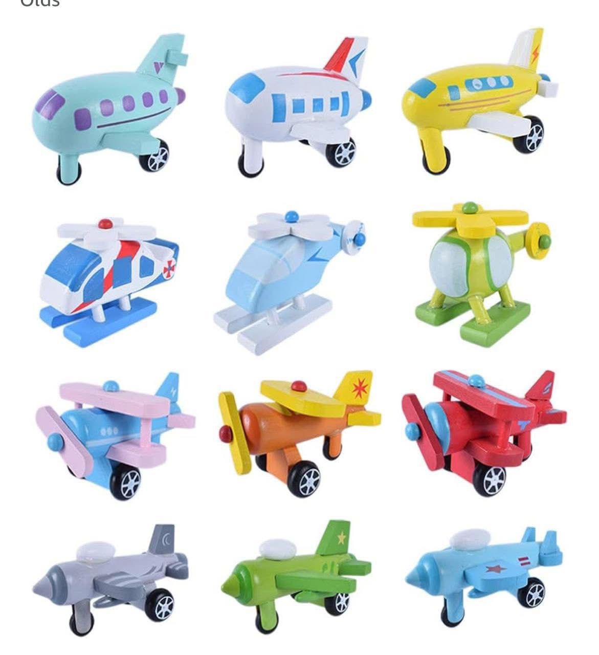 مجسم طائره خشب