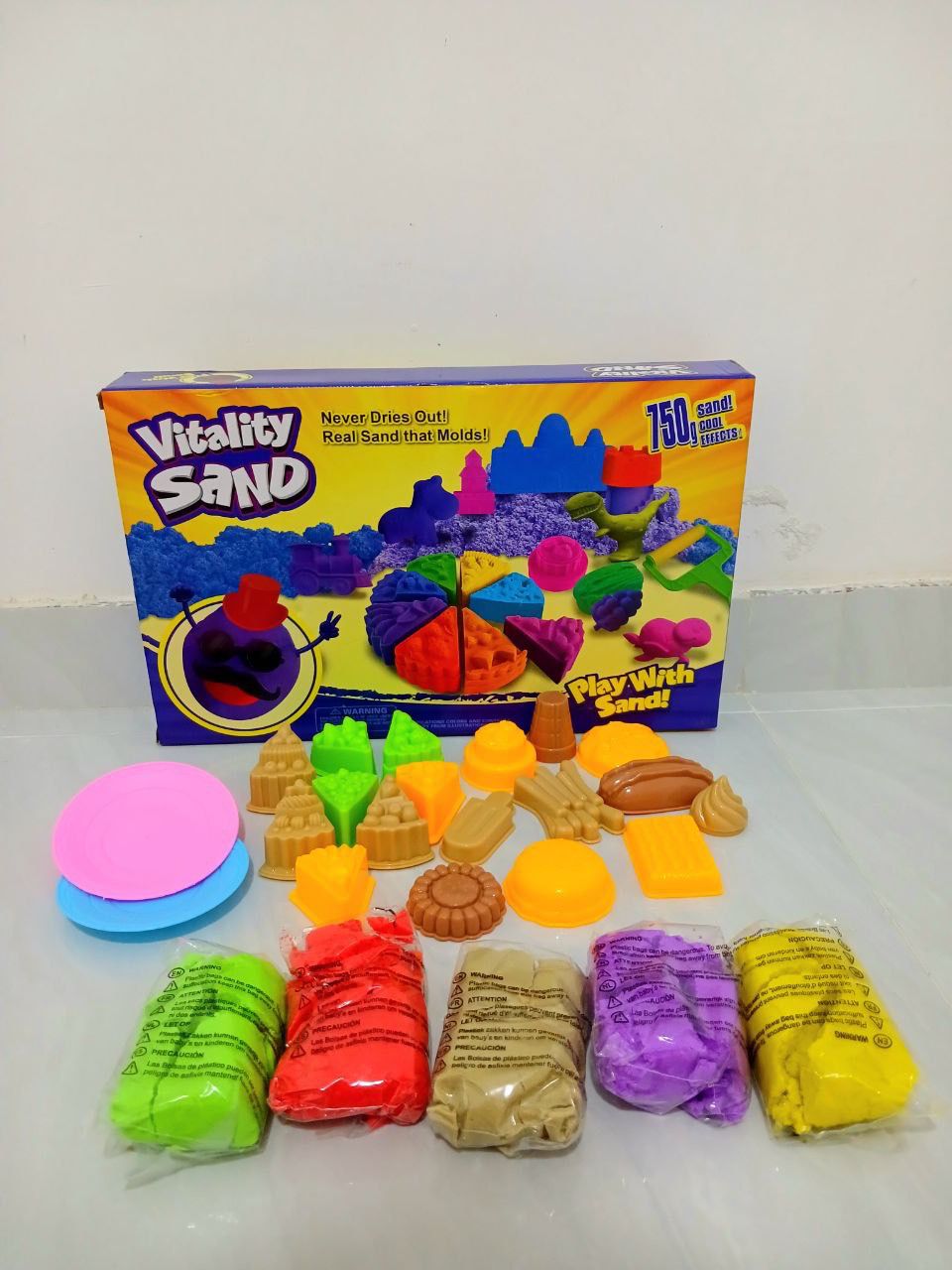 🌸🌸صلصال رملي حجم كبير 🌸🌸