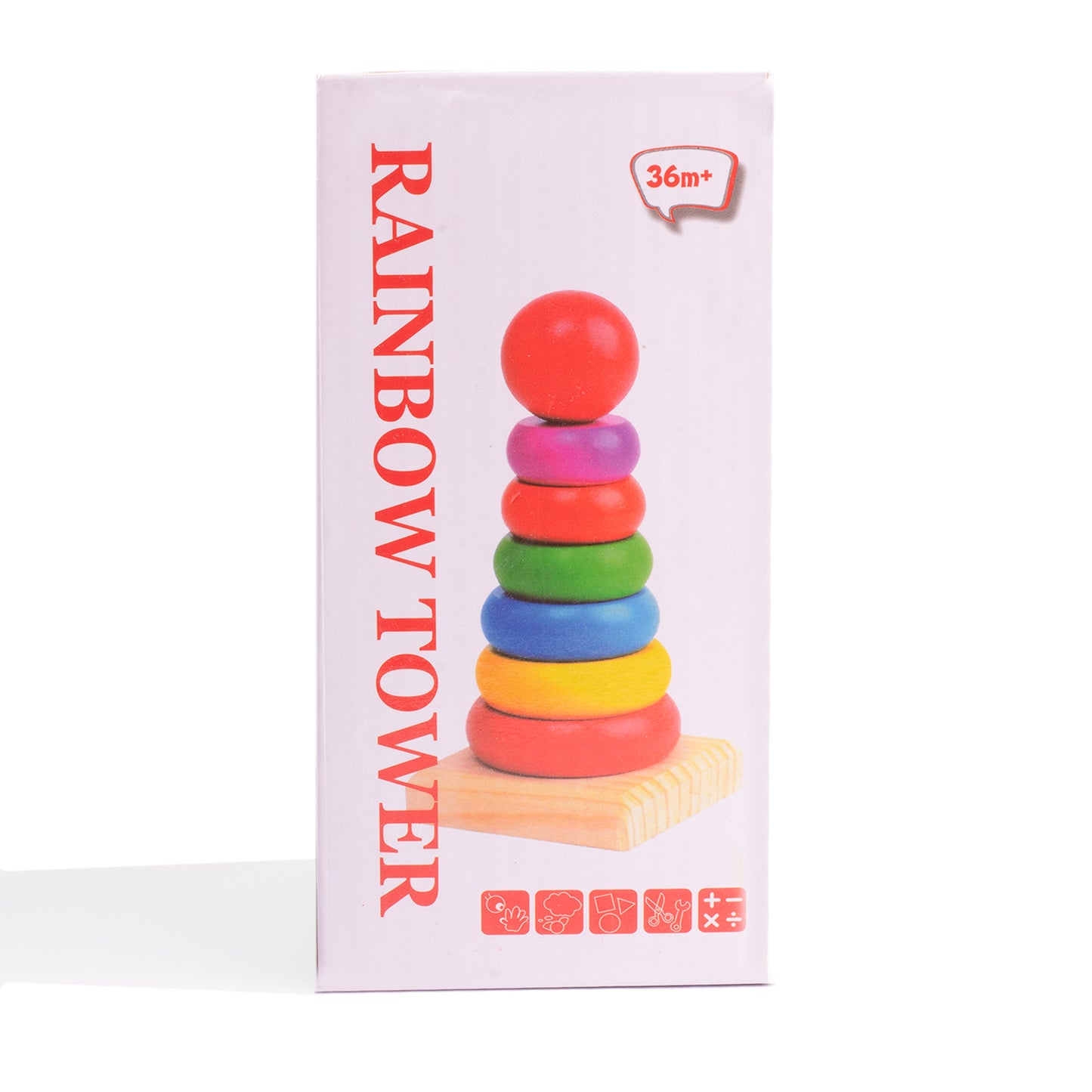 عمود حلقات خشب  كبير