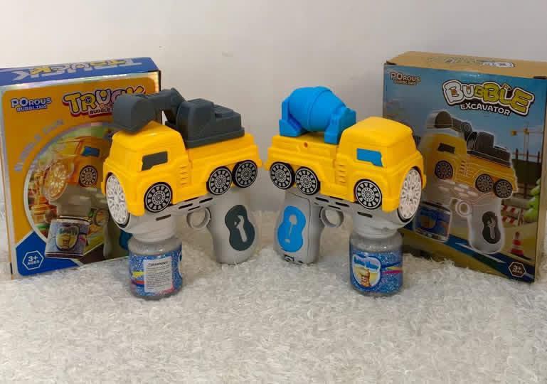 🌸مسدس فقاعات بابلز اصفر 🌸