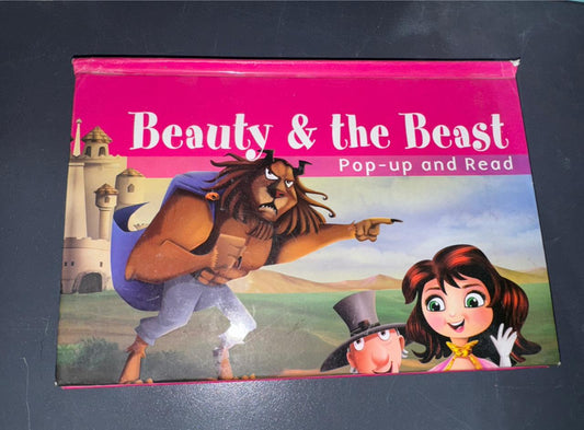 pop up beauty and the beast book