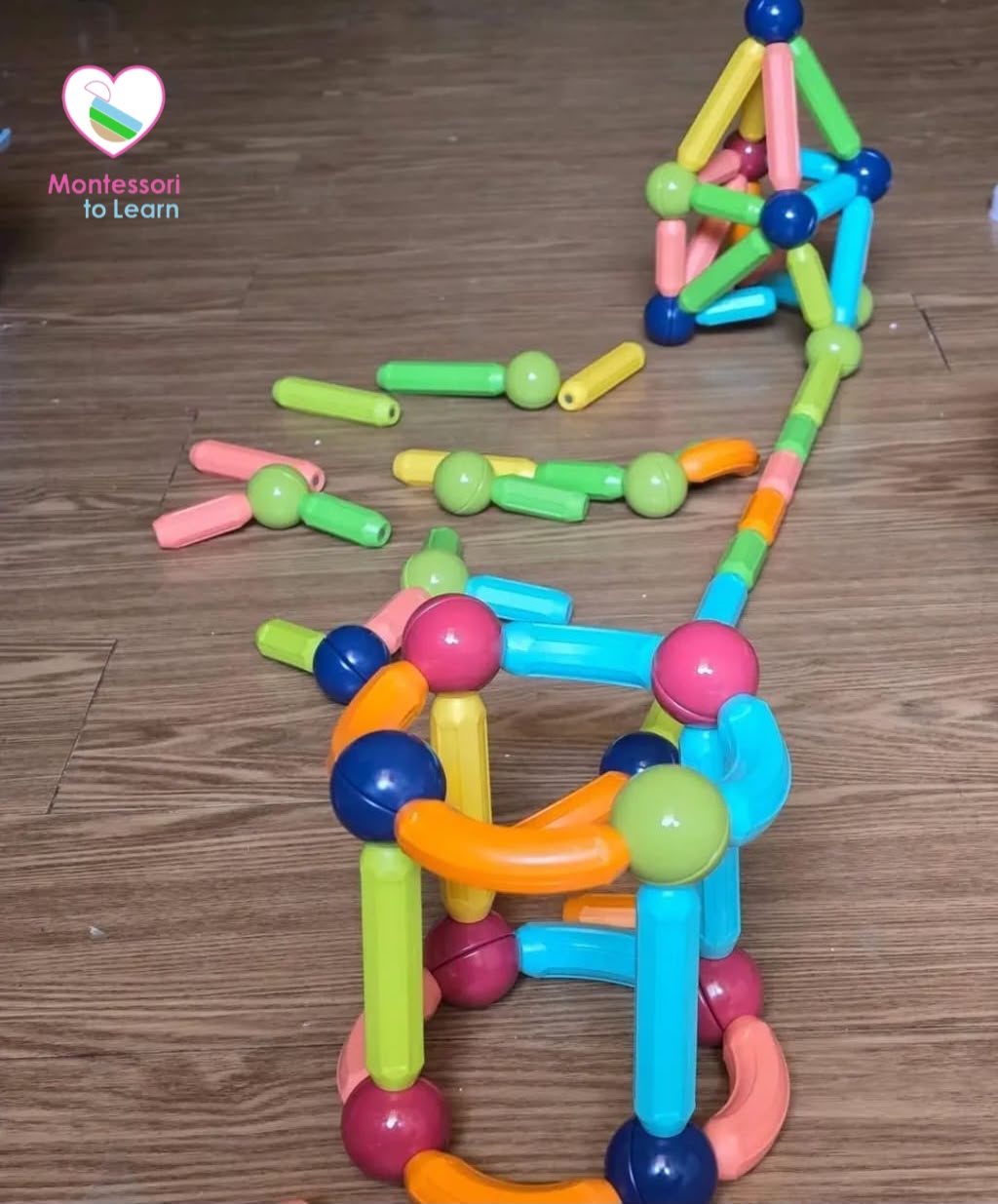 🌸 مكعبات مغناطيس ٢٥ قطعه في باكت🌸&nbsp;