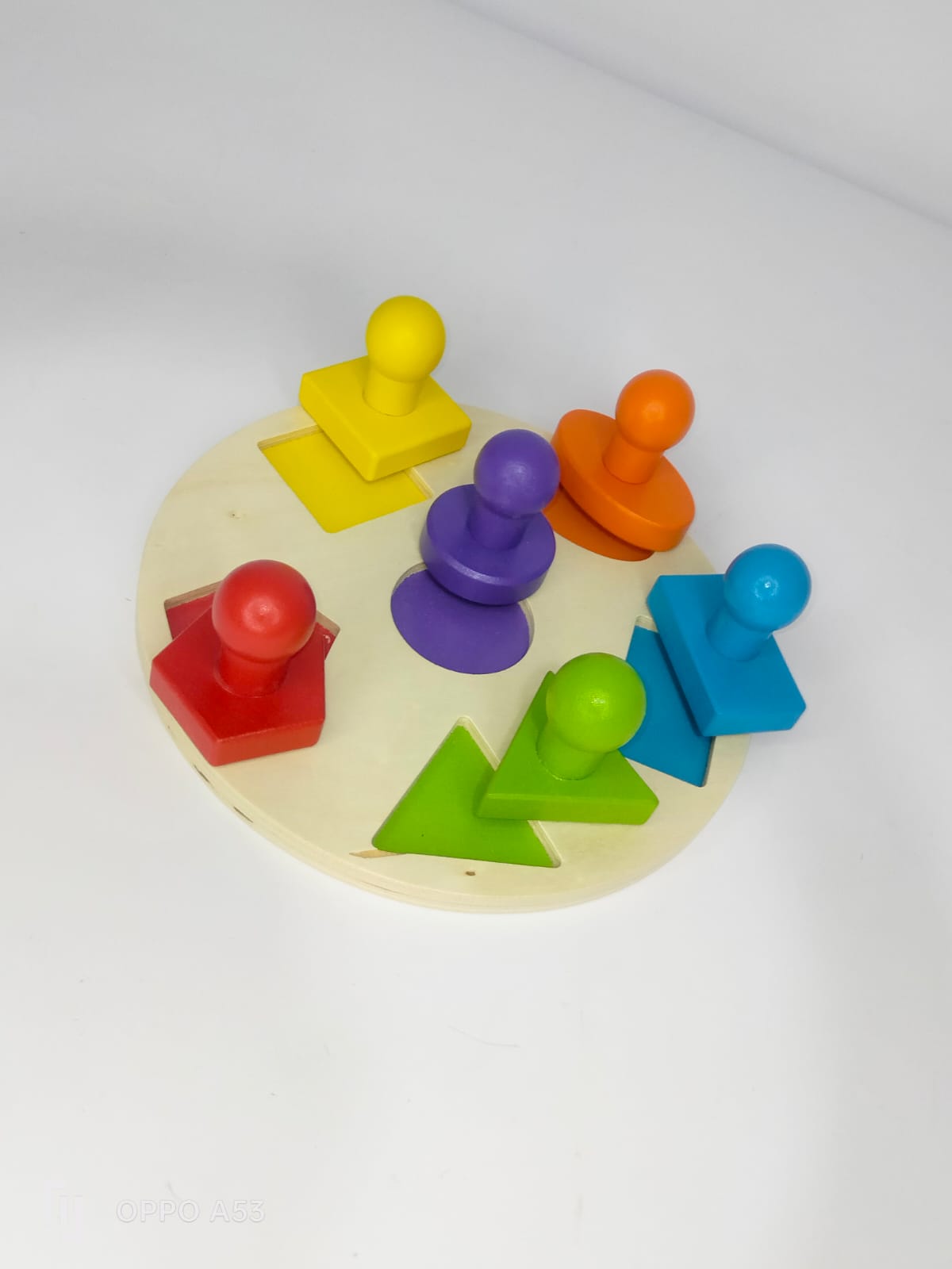 بازل مقبض اشكال هندسيه دائري