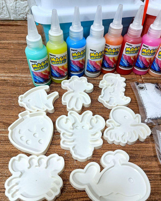 🌸العاب المياه السحريه ١٢ لون بشكل جديد🌸