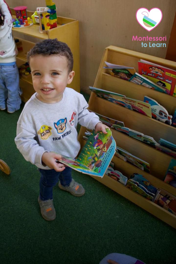 😍♥️ Montessori Book Shelf ♥️😍