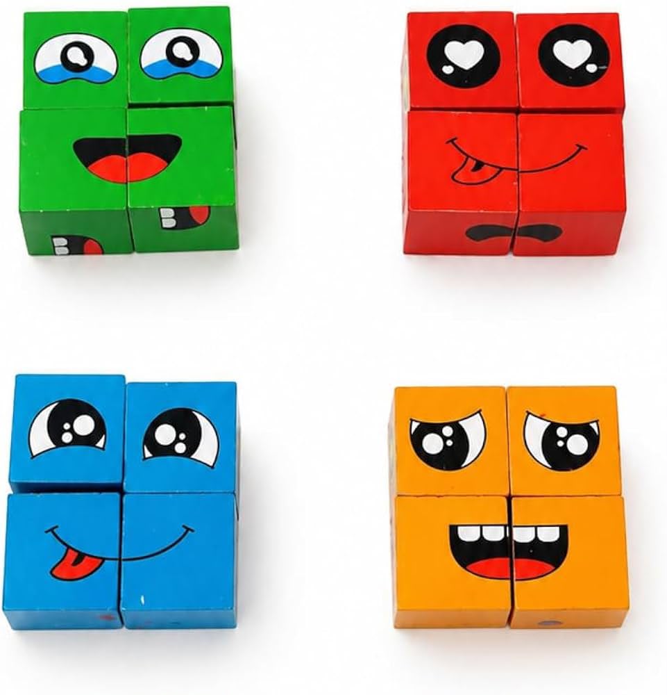 (Crazy Face Puzzle)