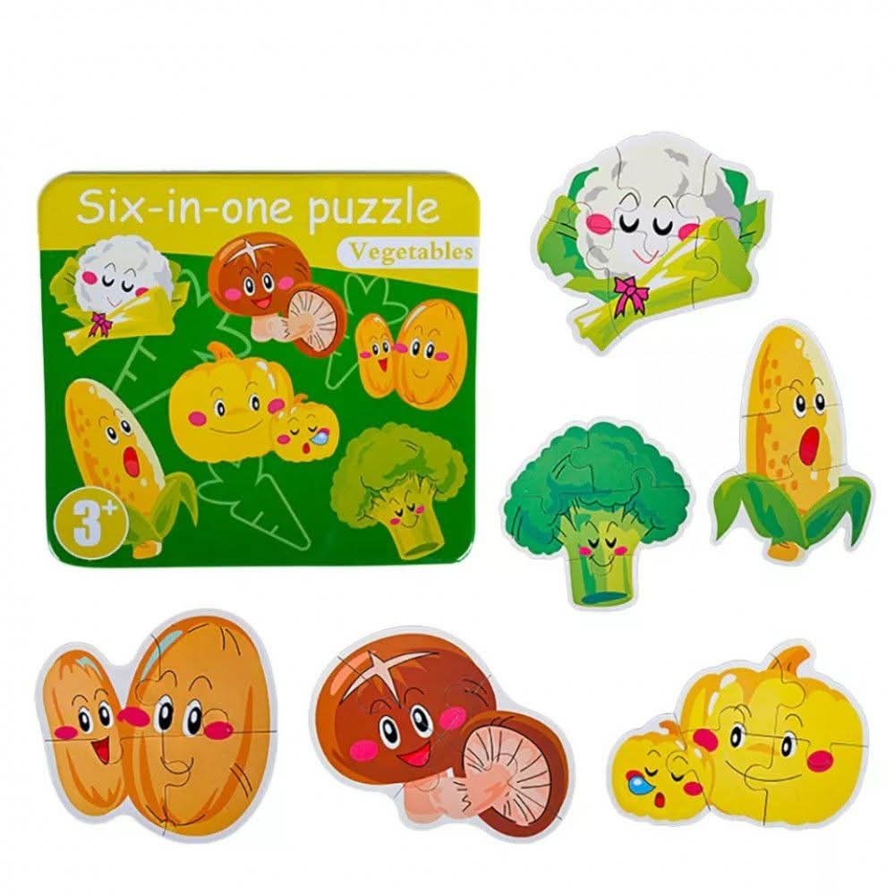 بازل فى علبه معدن 6 قطع