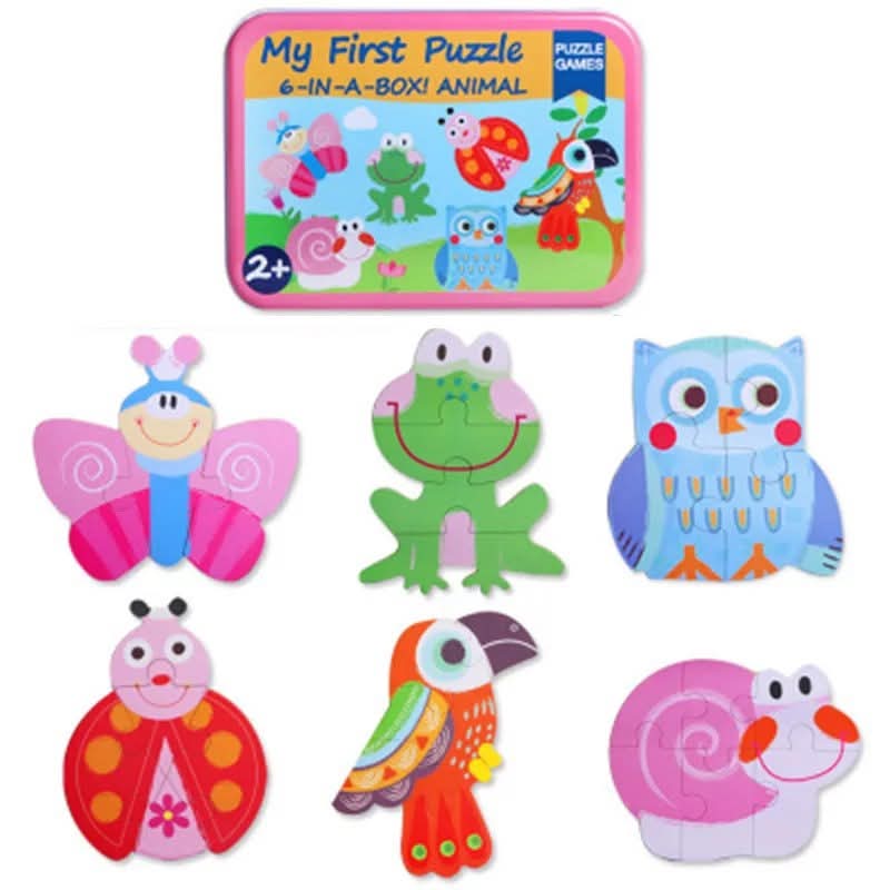 بازل فى علبه معدن 6 قطع