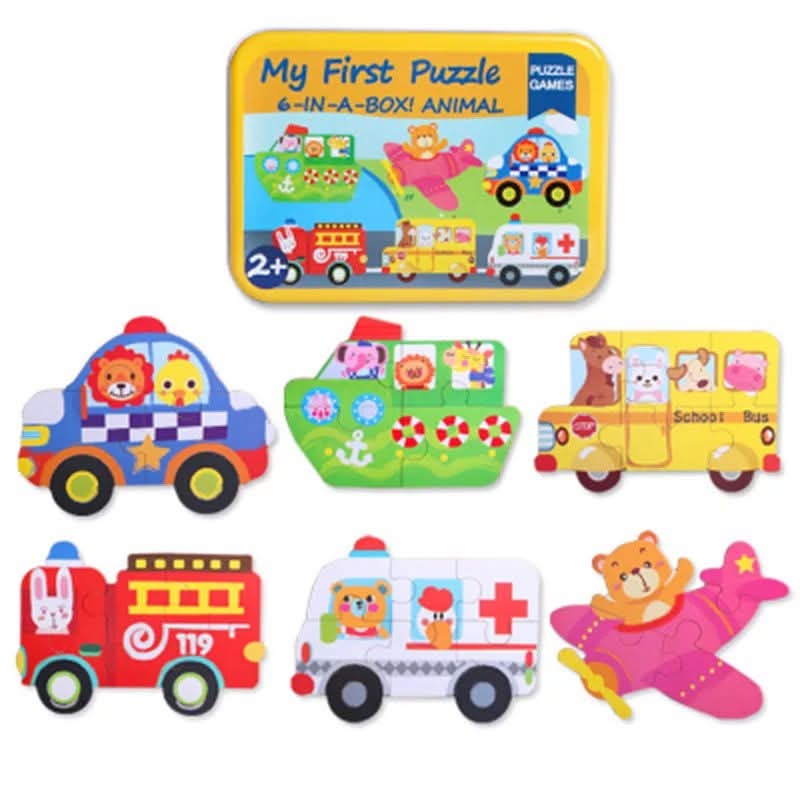 بازل فى علبه معدن 6 قطع