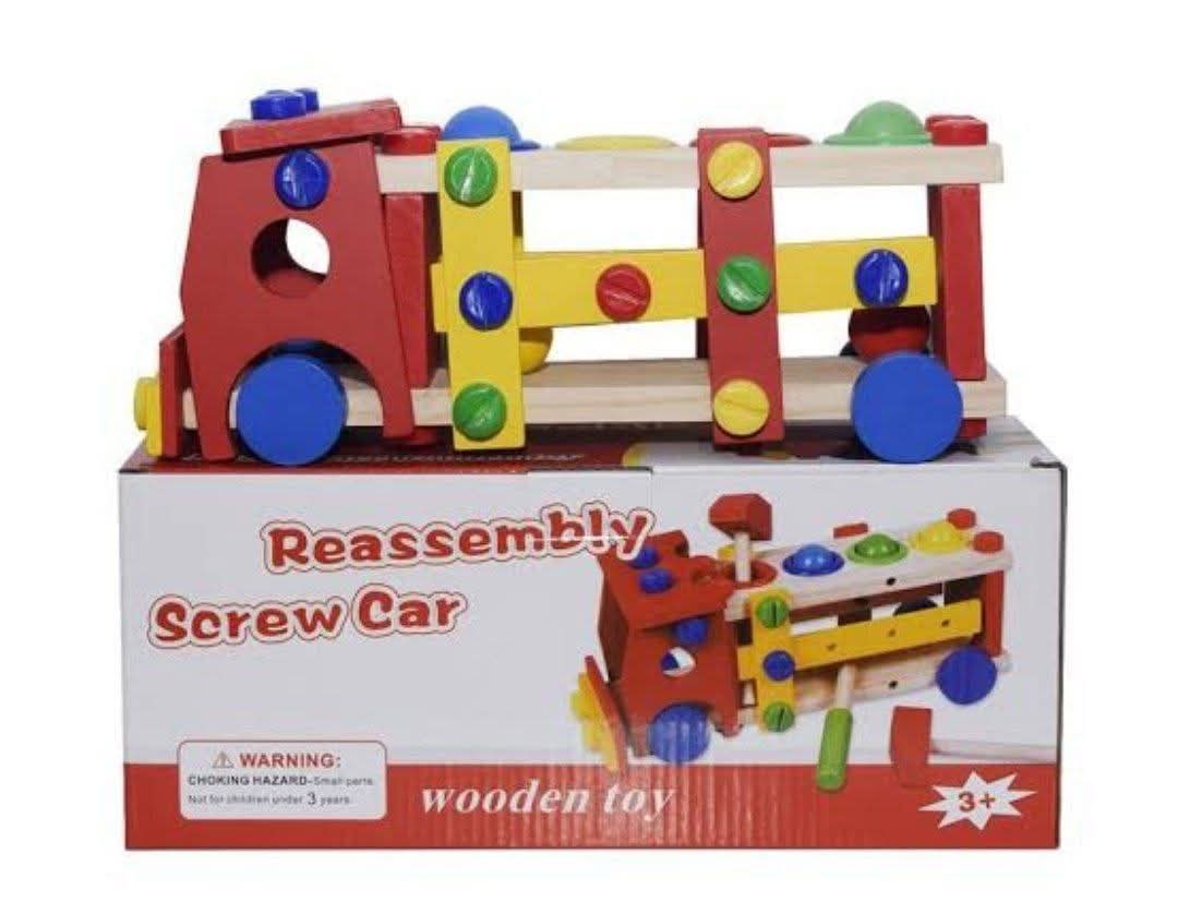 سياره ميكانو فك وتركيب