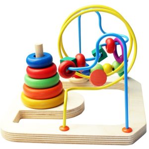 متاهه مع عمود حلقات