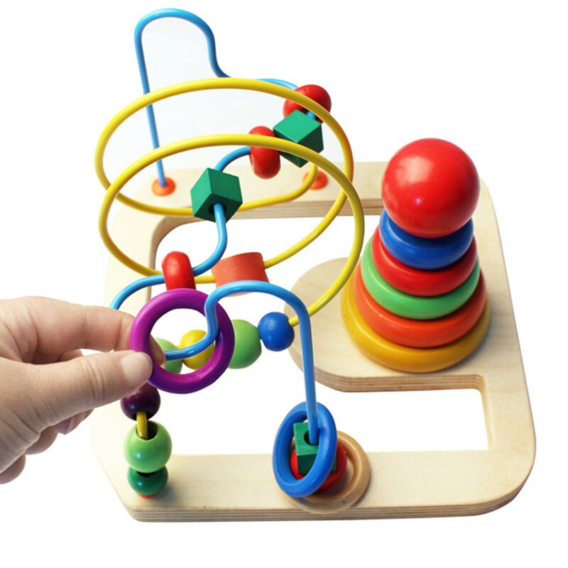 متاهه مع عمود حلقات