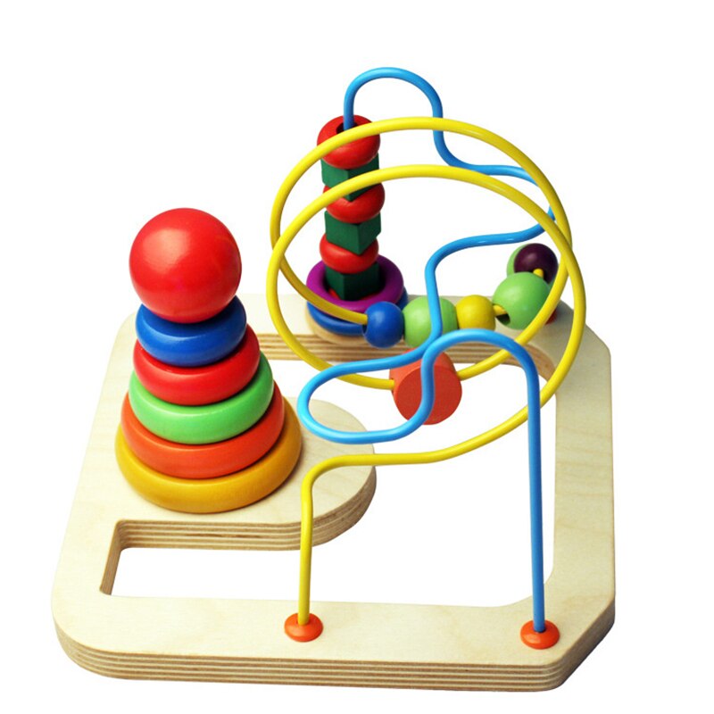 متاهه مع عمود حلقات