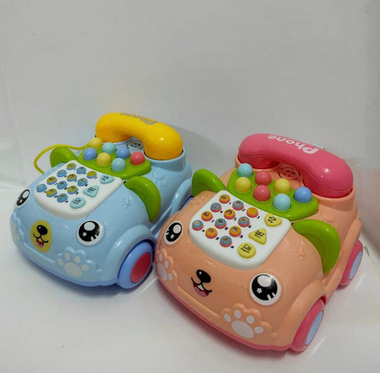 🌸تليفون أرضي سماعه في علبه بلاستيك🌸