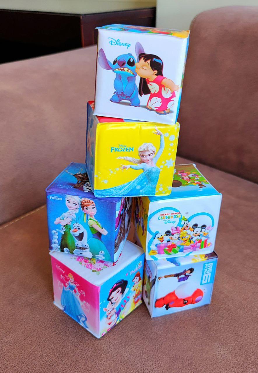 🌸باكت مكعبات سوفت جلد 6 قطع🌸