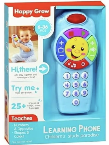 موبايل لعبة بموسيقي و ضوء للأطفال