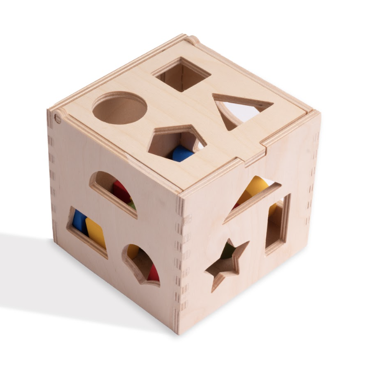 مكعب مطابقة خشب