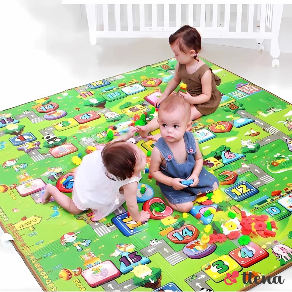 سجاده فوم خضراء