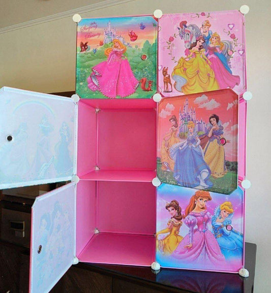 lockers تخزين للاطفال اميرات
