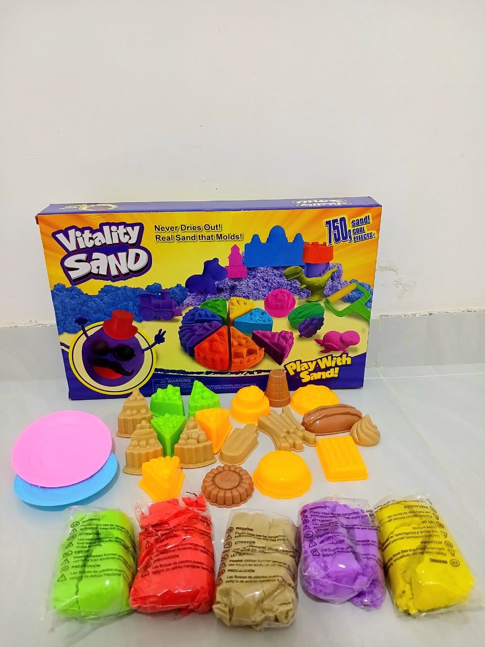 🌸🌸صلصال رملي حجم كبير 🌸🌸