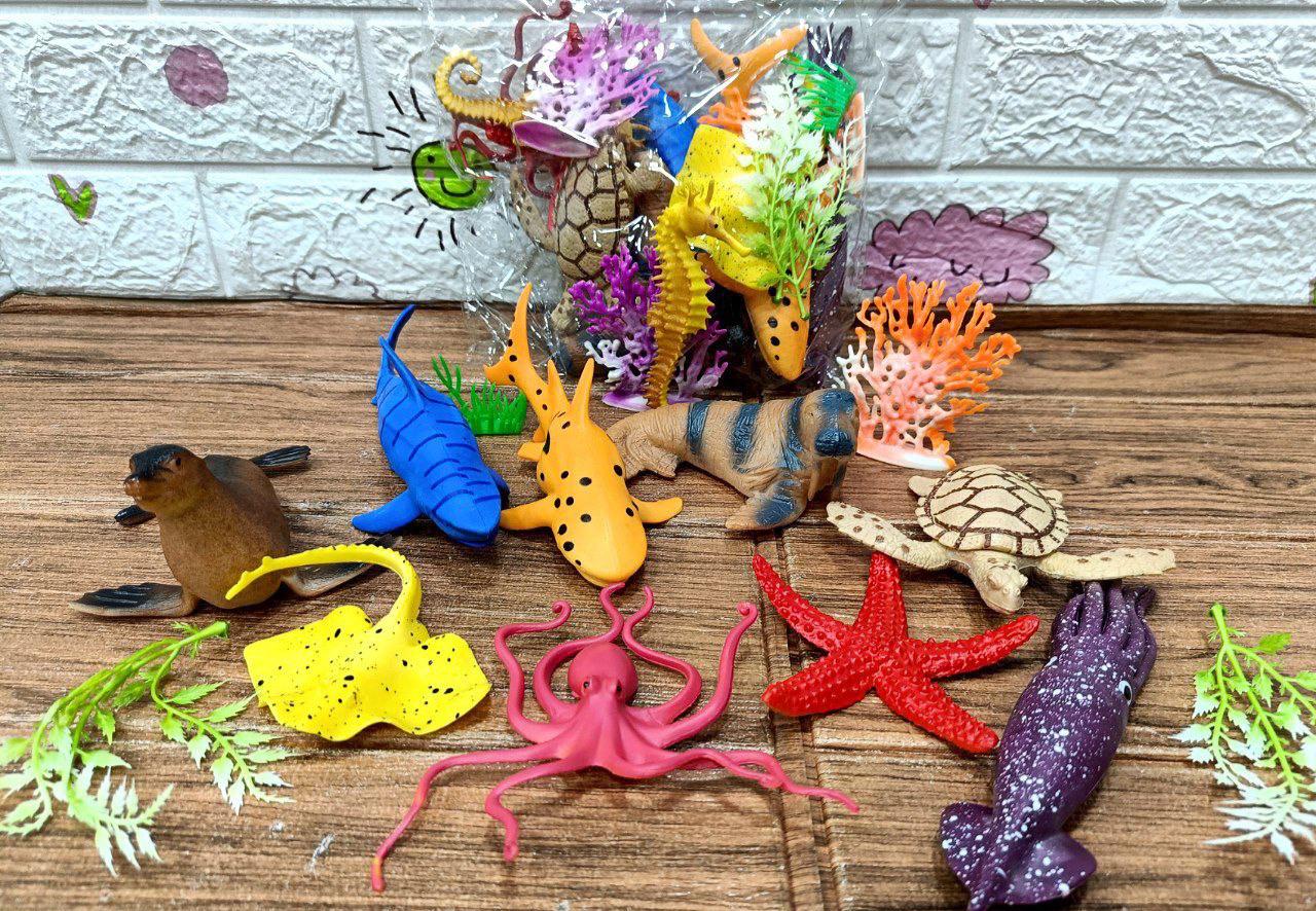 🌸مجسمات كائنات بحريه🌸
