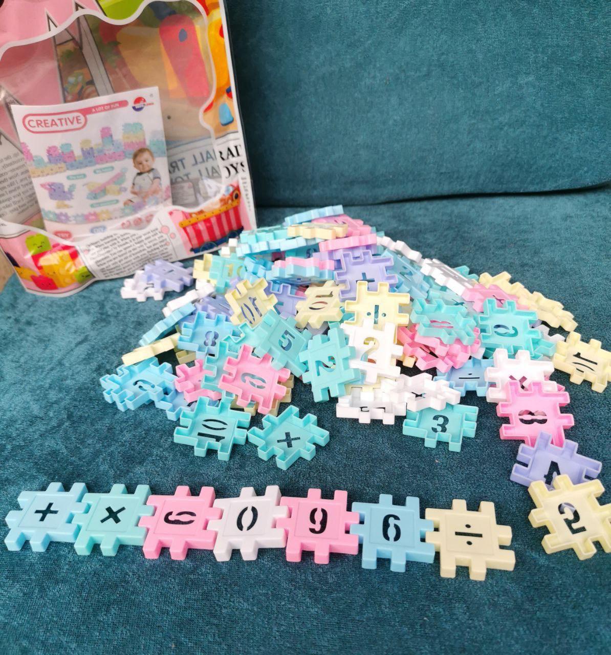 🌸🌸مكعبات البنااء مستورده 120 قطعه 🌸🌸