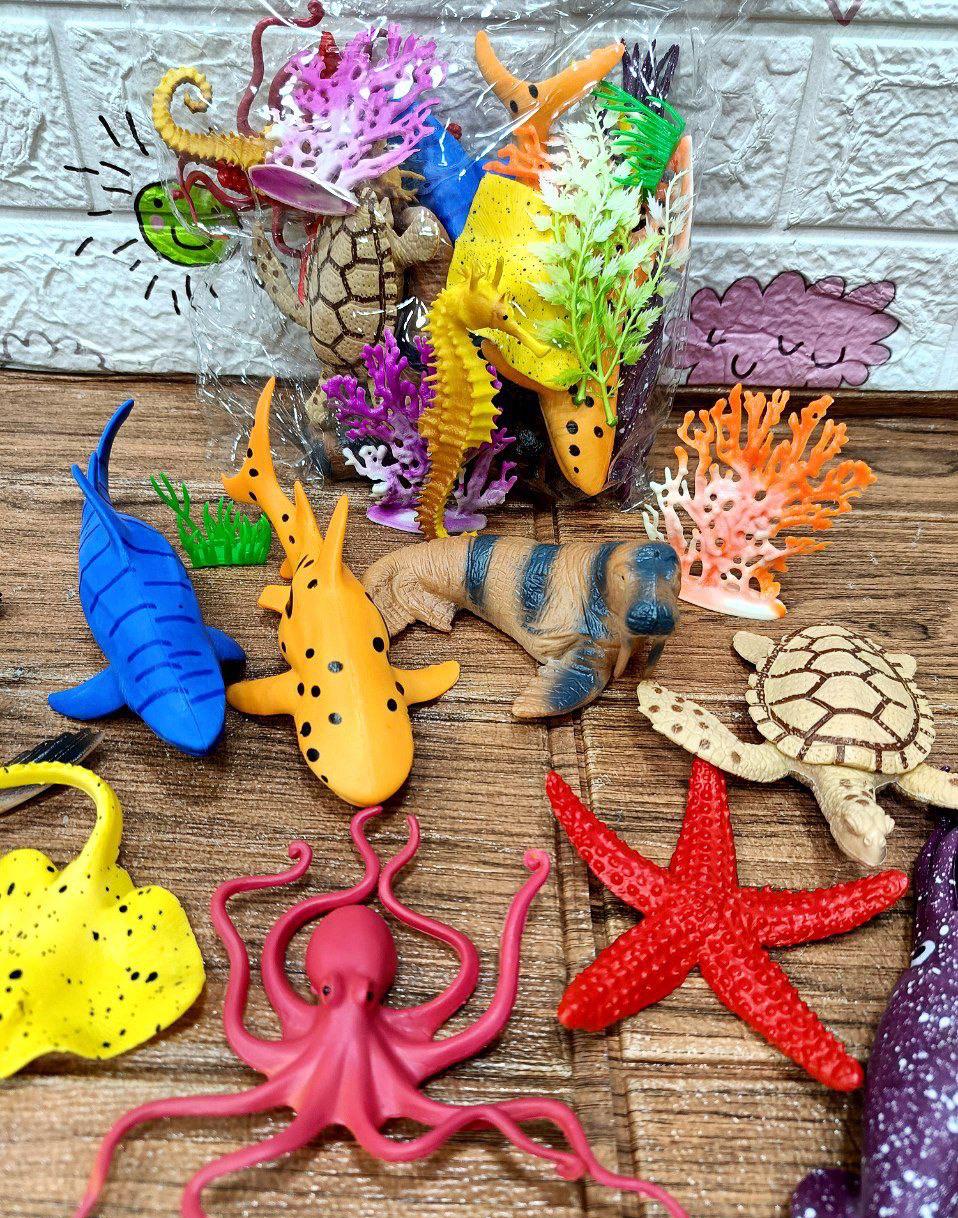 🌸مجسمات كائنات بحريه🌸