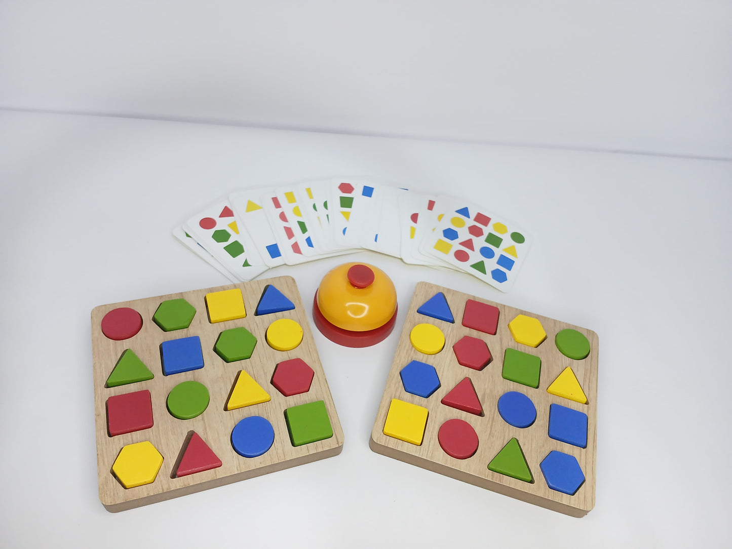 تحدي الاشكال الهندسيه خشب