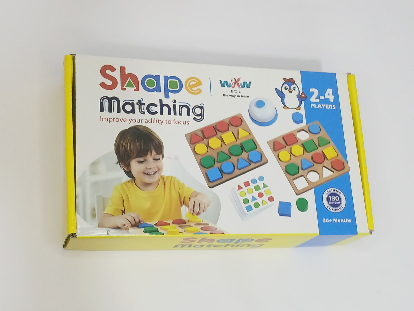 تحدي الاشكال الهندسيه خشب