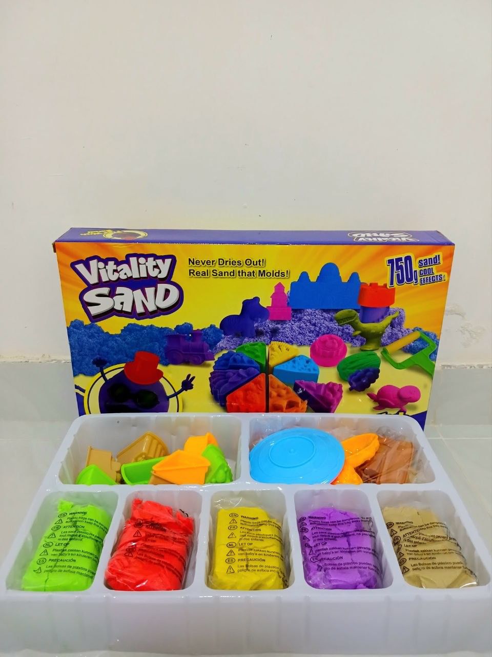 🌸🌸صلصال رملي حجم كبير 🌸🌸