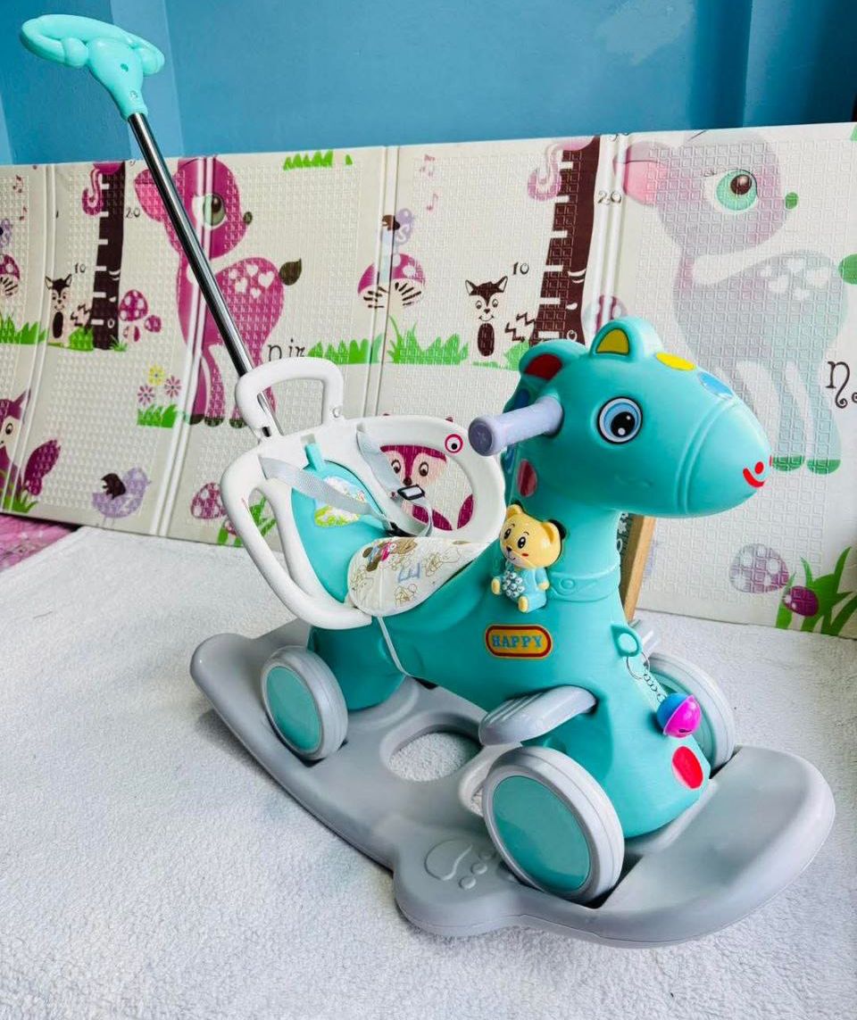 🌸حصان هزااز و زحافه للبيبي 2*1🌸