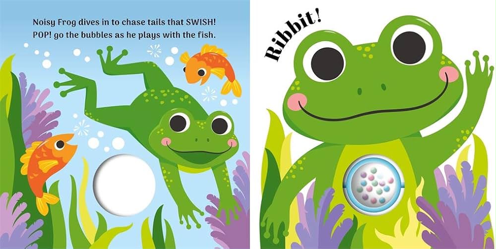 🌸كتاب "Noisy Frog and Friends" 🌸