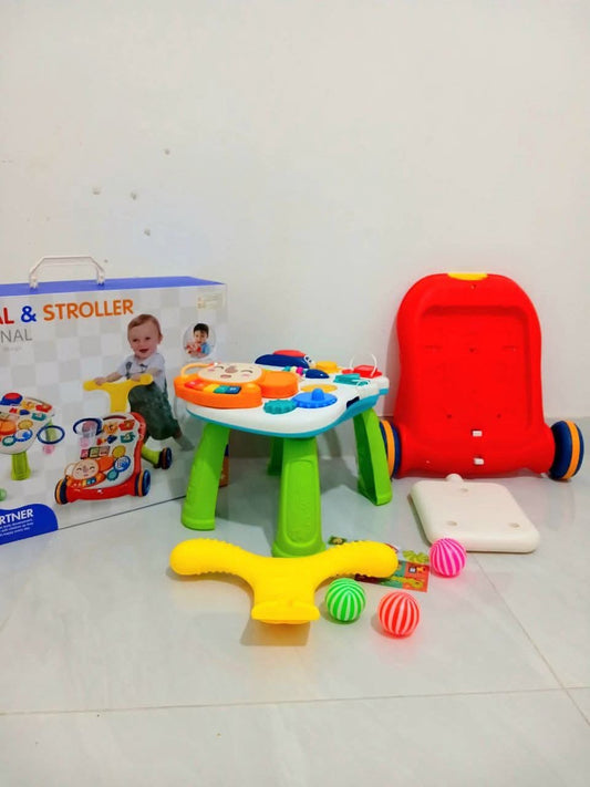 🌸مشاية اطفال مع ترابيزه🌸