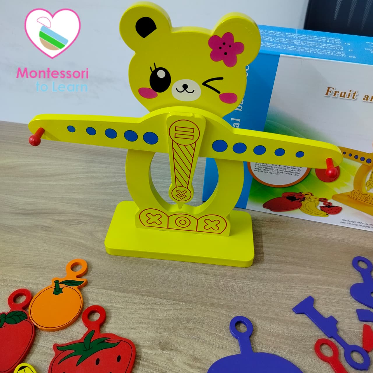 🌸🌸 ميزان قطه خشب 🌸🌸