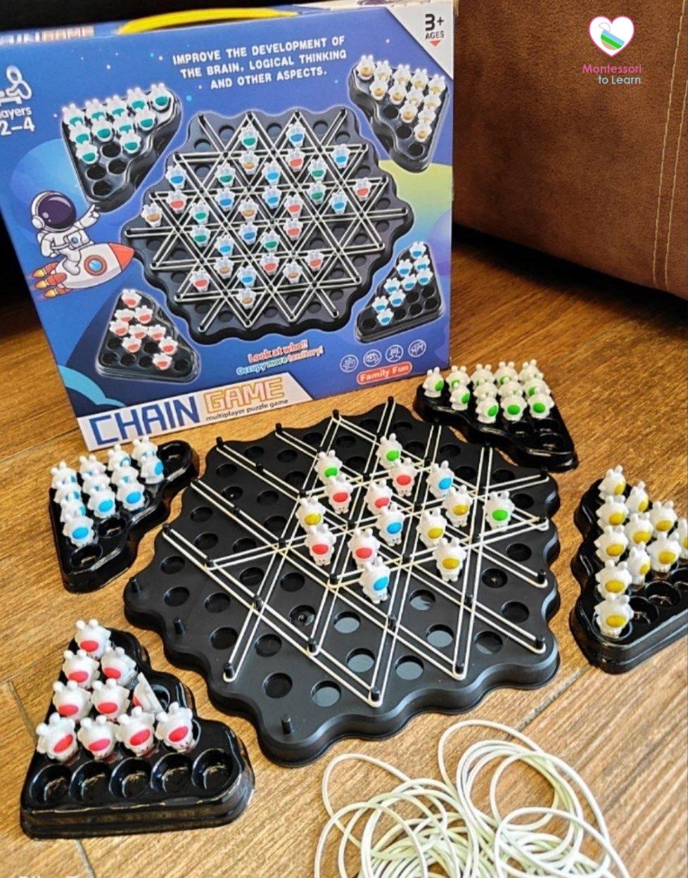 🌸 Robots Chain game board 🌸