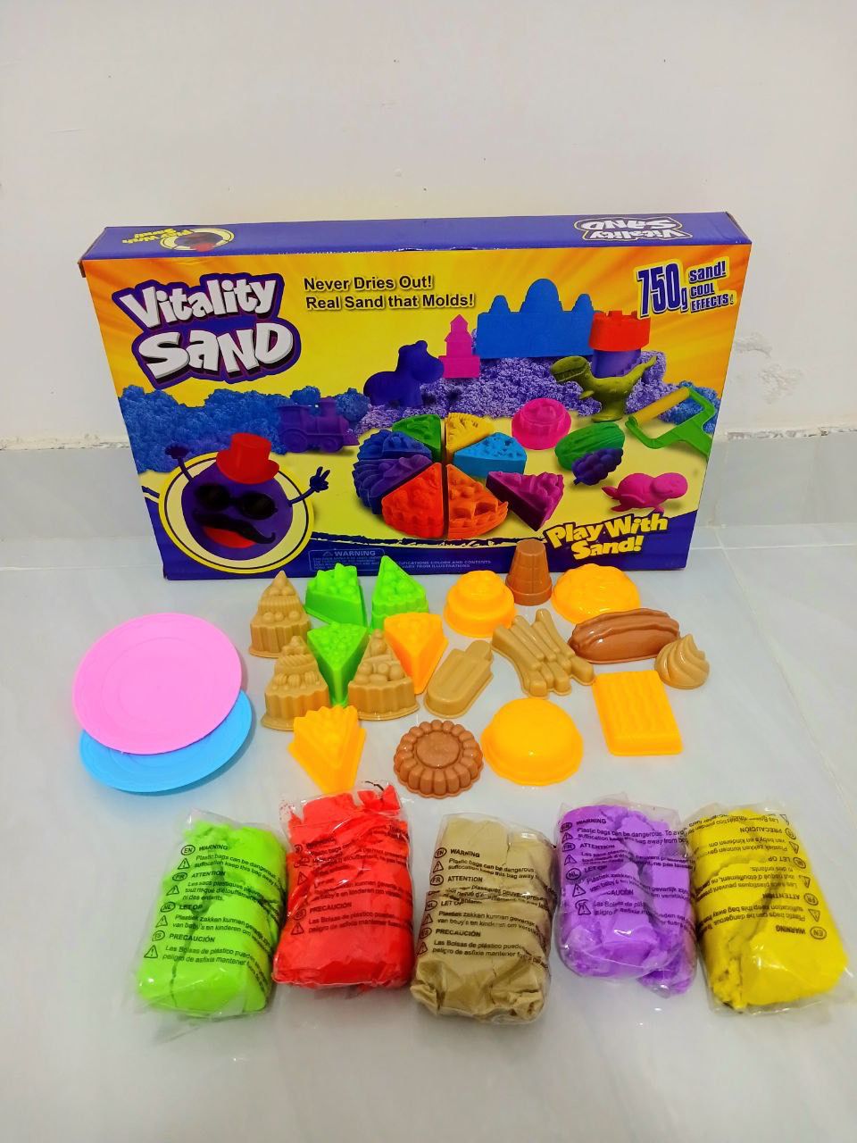 🌸🌸صلصال رملي حجم كبير 🌸🌸