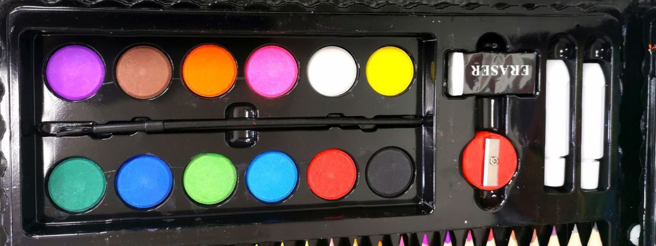 🌸جديد علبة الوان سوبر ميجا 168قطعه 🌸