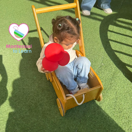 🌸Wooden baby car🌸