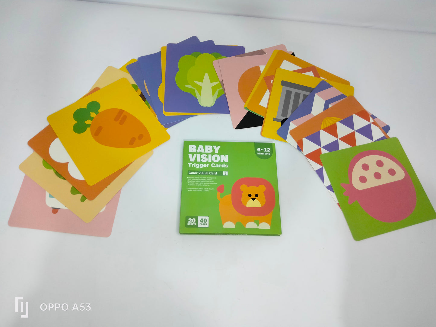 كروت بيبي فيجن من 6 ل 12 شهر